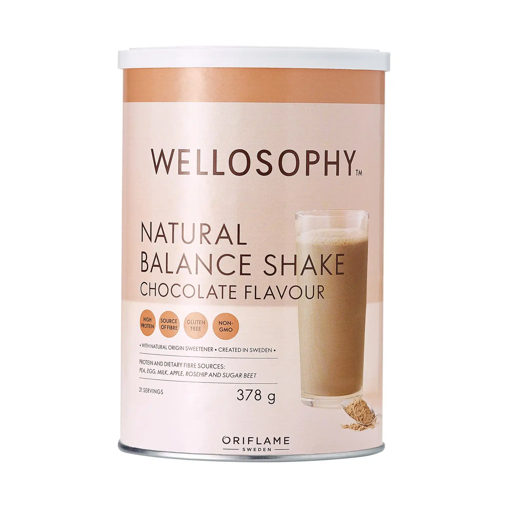 Koktajl Natural Balance Wellosophy - czekoladowy